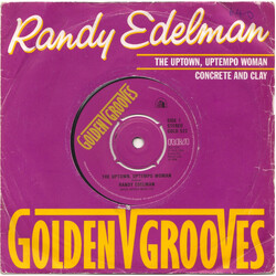 Randy Edelman The Uptown, Uptempo Woman / Concrete And Clay USED VINYL 7INCH 45 RPM REISSUE