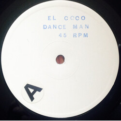 El Coco Dance Man USED VINYL 12INCH 45 RPM PROMO WHITE LABEL