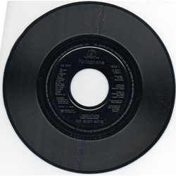 Pet Shop Boys Liberation Vinyl 7" USED