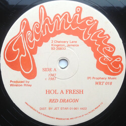 Red Dragon / Super Black Hol A Fresh / Nowadays Girls USED VINYL 12INCH 45 RPM