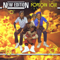 New Edition Popcorn Love USED VINYL 12INCH 45 RPM
