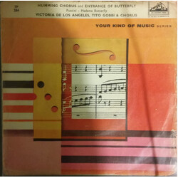Victoria De Los Angeles / Tito Gobbi / Coro Del Teatro Dell'Opera Di Roma Humming Chorus And Entrance Of Butterfly USED VINYL 7INCH 45 RPM