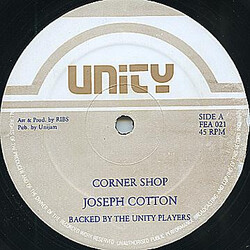 Joseph Cotton Corner Shop USED VINYL 12INCH 45 RPM