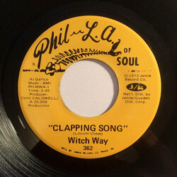 Witch Way Clapping Song / Hold On To Love USED VINYL 7INCH