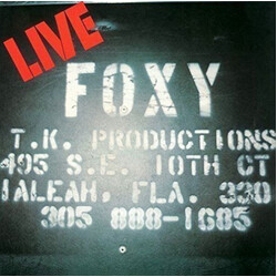 Foxy Live Vinyl LP USED