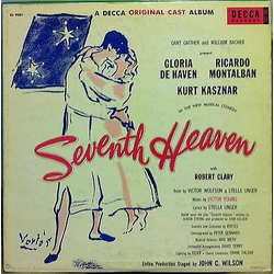 Various / Victor Young / Stella Unger / Ricardo Montalban Seventh Heaven (Original Cast Album) Vinyl LP USED