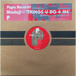 Modaji Things U Do 4 Me USED VINYL 12INCH 33 S RPM STEREO