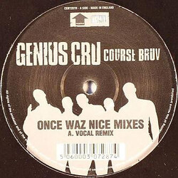 Genius Cru Course Bruv (Once Waz Nice Mixes) USED VINYL 12INCH