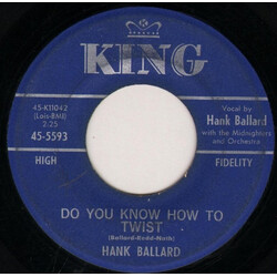Hank Ballard Do You Know How To Twist / Broadway USED VINYL 7INCH SINGLE