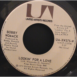 Bobby Womack Lookin' For A Love / Let It Hang Out USED VINYL 7INCH 45 RPM SINGLE
