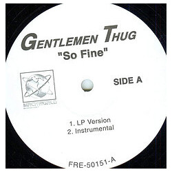 Gentlemen Thug So Fine USED VINYL 12INCH