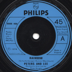 Peters & Lee Rainbow Vinyl 7" USED