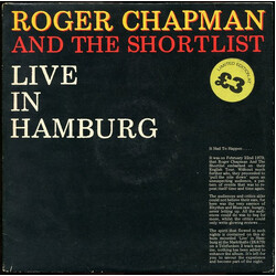 Roger Chapman / The Shortlist Live In Hamburg Vinyl LP USED