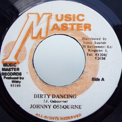 Johnny Osbourne Dirty Dancing USED VINYL 7INCH 45 RPM