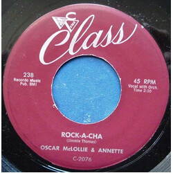 Oscar McLollie / Jeanette Baker Rock-A-Cha USED VINYL 7INCH SINGLE