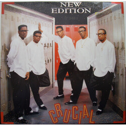 New Edition Crucial USED VINYL 12INCH 45 RPM STEREO