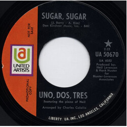 Uno, Dos, Tres Sugar, Sugar USED VINYL 7INCH 45 RPM PROMO