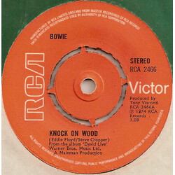 David Bowie Knock On Wood USED VINYL 7INCH 45 RPM SINGLE