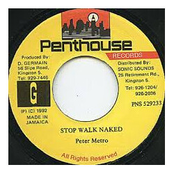 Peter Metro Stop Walk Naked USED VINYL 7INCH 45 RPM
