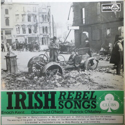 Dominic Behan / Enoch Kent Irish Rebel Songs Vinyl LP USED