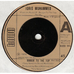 Idris Muhammad Boogie To The Top VINYL 7" USED