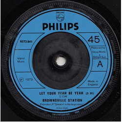 Brownsville Station Let Your Yeah Be Yeah USED VINYL 7INCH 45 RPM SINGLE