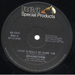 Brainstorm (5) / Odyssey (2) Lovin' Is Really My Game / Native New Yorker USED VINYL 12INCH 33 S RPM
