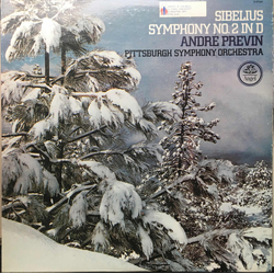 Jean Sibelius / André Previn / Pittsburgh Symphony Orchestra Symphony No. 2 in D Vinyl LP USED