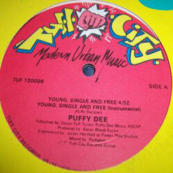 Puffy Dee Young, Single And Free / Joe Blow USED VINYL 12INCH 33 S RPM