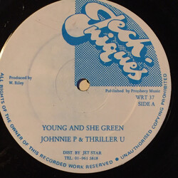 Johnny P / Thriller U Young And She Green Vinyl 12" USED