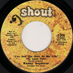 Kenny Seymour (2) I've Got The Rest Of My Life USED VINYL 7INCH 45 RPM