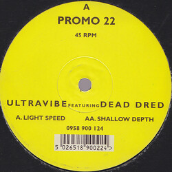 Ultravibe / Dead Dred Light Speed / Shallow Depth USED VINYL 12INCH 45 RPM
