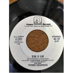 The Three Degrees Tie U Up USED VINYL 7INCH 45 RPM PROMO