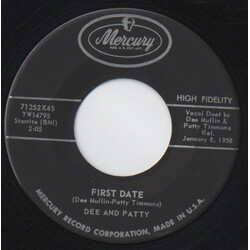 Dee & Patty First Date / Parking USED VINYL 7INCH 45 RPM SINGLE