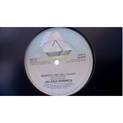Helena Springs Midnight Lady USED VINYL 12INCH SINGLE