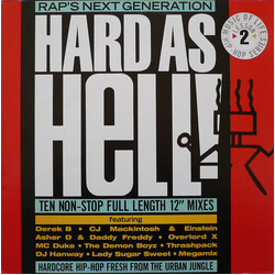 Various Hard As Hell! Rap's Next Generation Vinyl LP USED