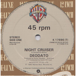 Eumir Deodato Night Cruiser USED VINYL 12INCH 45 RPM SINGLE