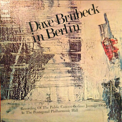 Dave Brubeck Dave Brubeck In Berlin Vinyl LP USED