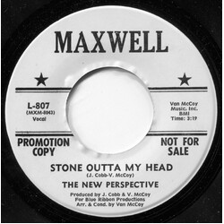 The New Perspective Stone Outta My Head / It Will Never Be The End USED VINYL 7INCH 45 RPM SINGLE PROMO