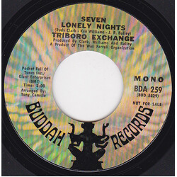 Triboro Exchange Seven Lonely Nights USED VINYL 7INCH 45 RPM SINGLE PROMO