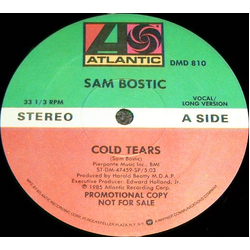 Sam Bostic Cold Tears Vinyl 12" USED