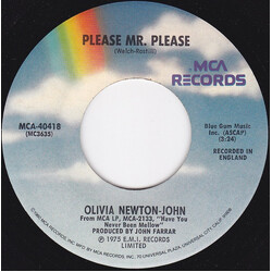 Olivia Newton-John Please Mr. Please USED VINYL 7INCH 45 RPM SINGLE REISSUE