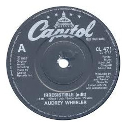 Audrey Wheeler Irresistible USED VINYL 7INCH 45 RPM SINGLE STEREO