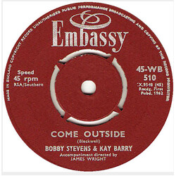 Bobby Stevens / Kay Barry / Redd Wayne Come Outside / Ginny Come Lately Vinyl 7" USED