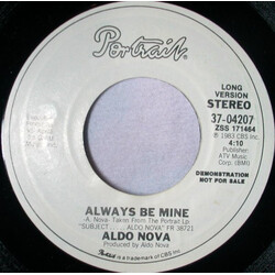 Aldo Nova Always Be Mine USED VINYL 7INCH 45 RPM PROMO