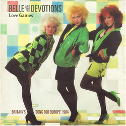 Belle And The Devotions Love Games USED VINYL 7INCH 45 RPM SINGLE STEREO