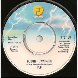 Fat Larry's Band Boogie Town USED VINYL 7INCH 45 RPM