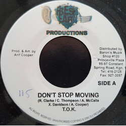 T.O.K. / Xsytement Don't Stop Moving / Hardcore Vinyl 7" USED