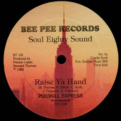 Peekskill Express Raise Ya Hands USED VINYL 12INCH
