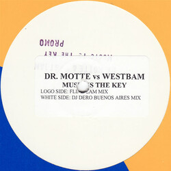 Dr. Motte & WestBam Music Is The Key (Love Parade 99) USED VINYL 12INCH PROMO WHITE LABEL